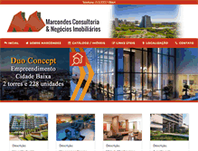 Tablet Screenshot of marcondesconsultoria.com.br